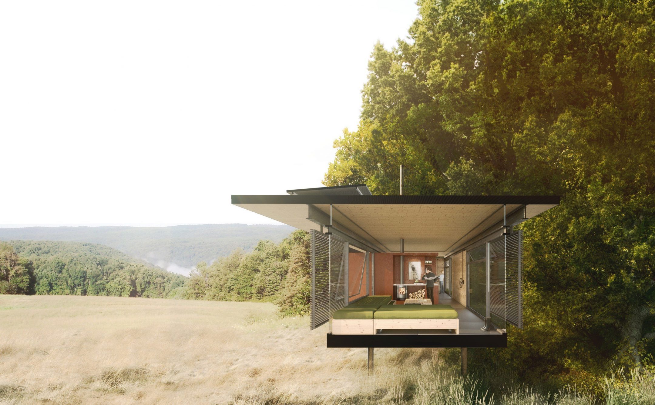 photo of Fallingwater Cabin Design Competition