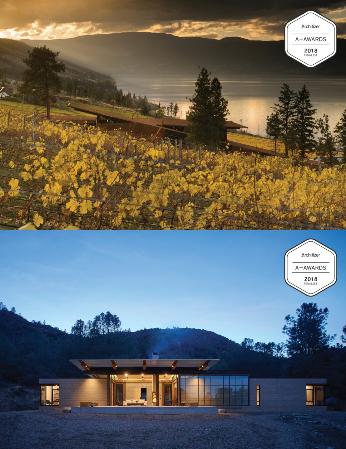 photo of Two Tom Kundig Projects Finalists for Architizer A+ Awards