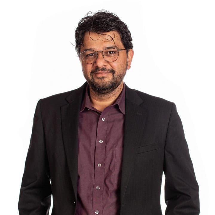 portrait of Vikram Sami