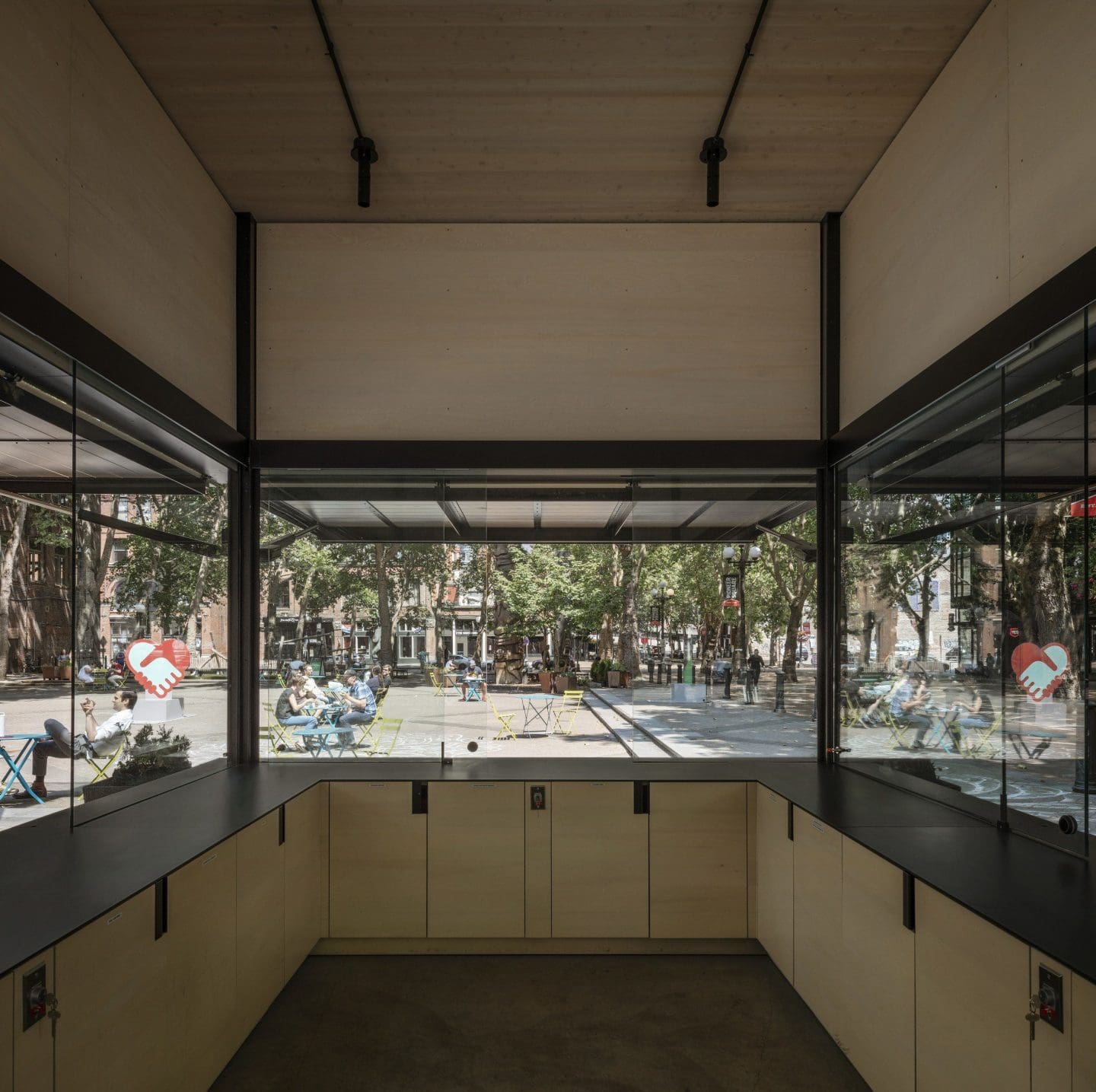 Olson Kundig — Occidental Park Pavilion