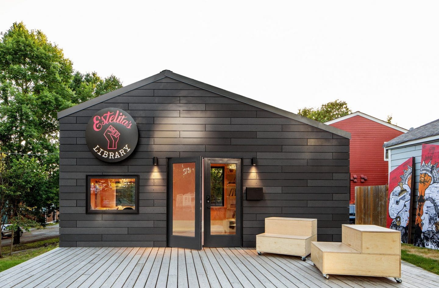 photo of Estelita’s Library